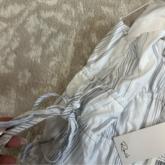 NEW Rails Julia Striped Tiered Maxi / Midi Sundress | Boho Dress - Picture 11 of 13